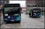 Am 13.03.2010 war wieder SEV in Henningsdorf b. Berlin angesagt und die OVG setzte dafür zwei Mercedes Citaro ein (OHV-VK 81)